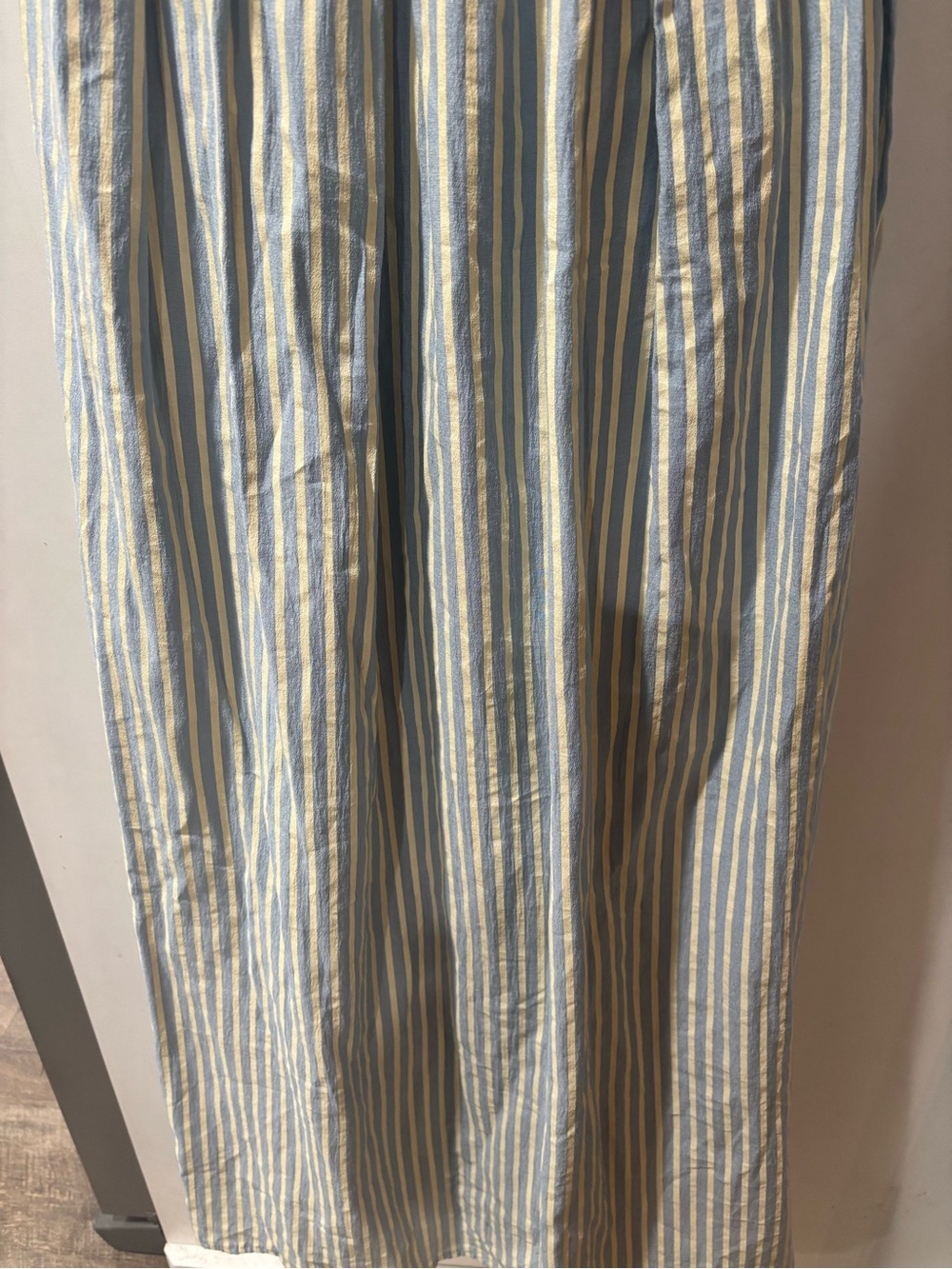 By Together Striped Strapless Tube Maxi Dress in Blue and Cream - Picture 5 of 12